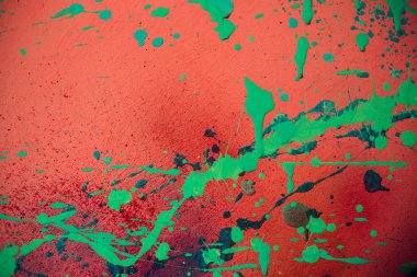 Beton, yıpranmış, aşınmış duvar boya hasarlı. Eski Beton yüzey.