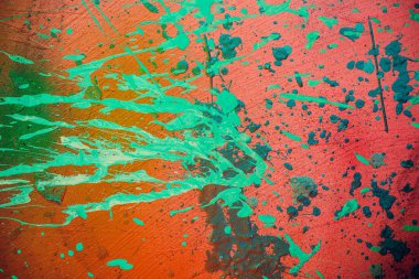 Beton, yıpranmış, aşınmış duvar boya hasarlı. Eski Beton yüzey.