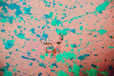 Beton, yıpranmış, aşınmış duvar boya hasarlı. Eski Beton yüzey.