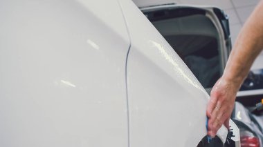 Araba boya koruma, kaplama yükleme korumak