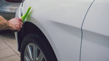 Araba boya koruma, kaplama yükleme korumak