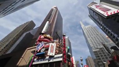 New york, New york, Usa. 2 Eylül 2016: Times Square New York City yakınındaki gökdelenler