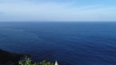 Suwehan plaj Nusa Penida Adası'nda. Bali, Endonezya