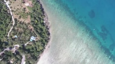 Patong görünümünden Tri Trang beach üstten görünüm