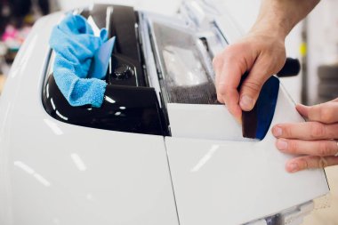 Araba boya koruma, kaplama yükleme korumak