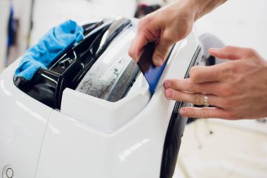 Araba boya koruma, kaplama yükleme korumak