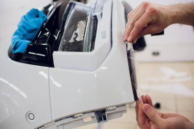 Araba boya koruma, kaplama yükleme oyma bıçağı korumak