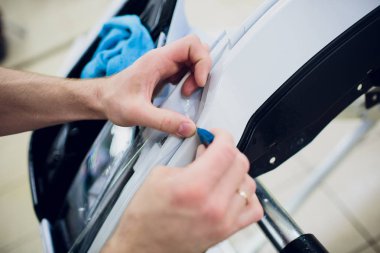 Araba boya koruma, kaplama yükleme korumak