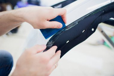 Araba boya koruma, kaplama yükleme korumak