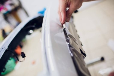 Araba boya koruma, kaplama yükleme oyma bıçağı korumak