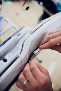 Araba boya koruma, kaplama yükleme oyma bıçağı korumak