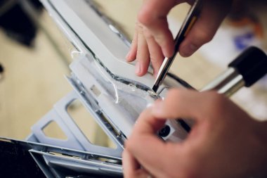 Araba boya koruma, kaplama yükleme oyma bıçağı korumak