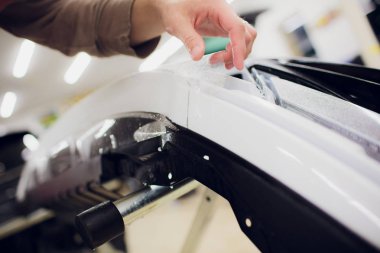 Araba boya koruma, kaplama yükleme korumak