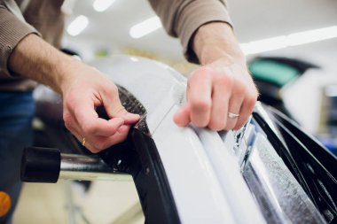 Araba boya koruma, kaplama yükleme korumak