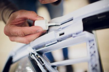 Araba boya koruma, kaplama yükleme korumak