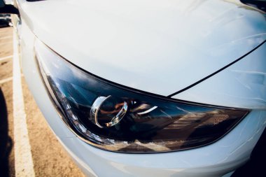 Araba Far sığ derinliği alan ile