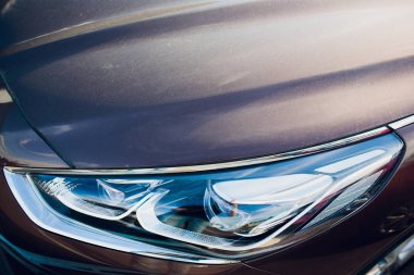 Araba Far sığ derinliği alan ile