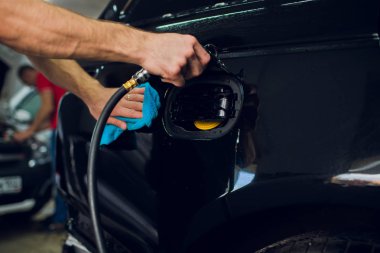 bir otomatik koruyucu film yüklenmesi, uzman RID nem ve sıvı, hava üfleme tarafından alır