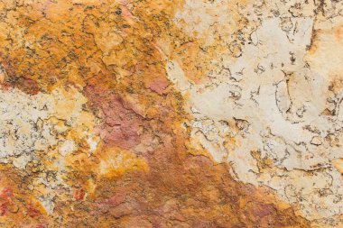 Kaya katmanları - renkli oluşumlar kayaların yığılmış yüzlerce yıl. Büyüleyici doku ile ilginç arka plan.