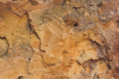 Kaya katmanları - renkli oluşumlar kayaların yığılmış yüzlerce yıl. Büyüleyici doku ile ilginç arka plan.