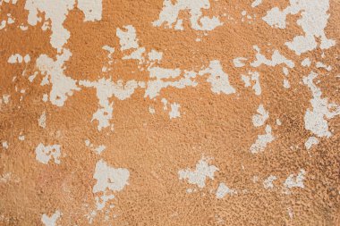 doku, arka plan: badana çökmekte sıva peeling ile eski beton duvar