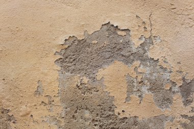 Dokulu duvar. Arka plan doku. eski çimento taş.