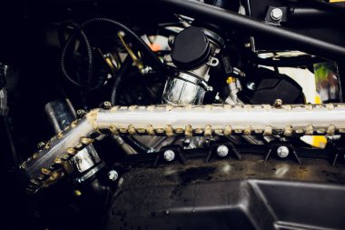 ATV, motosiklet, scooter tamir servis istasyonu aşırı taşıma
