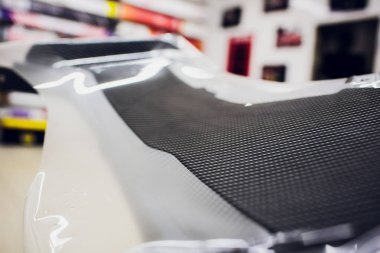 Şeffaf film şal, oto boya koruma Atv arka plan depolama filmleri karşı