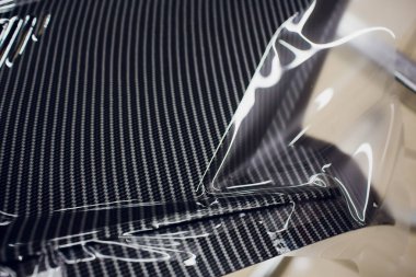 Şeffaf film şal, oto boya koruma Atv