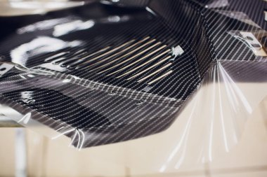 Şeffaf film şal, oto boya koruma Atv