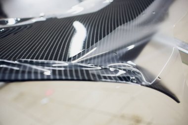 Şeffaf film şal, oto boya koruma Atv