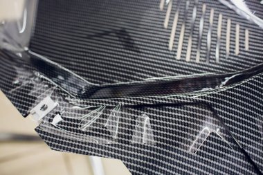 Şeffaf film şal, oto boya koruma Atv