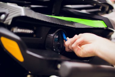 Otomobil araba Far ile koruma atv film