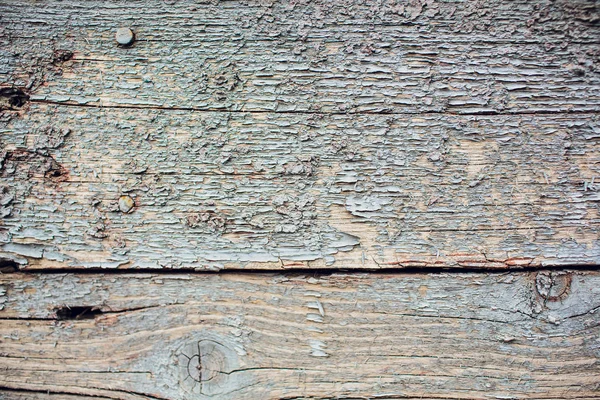 Vintage wood background with peeling paint. — Stock Photo, Image