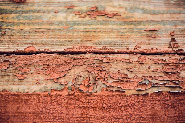 Vintage fond en bois avec peeling peinture. — Photo