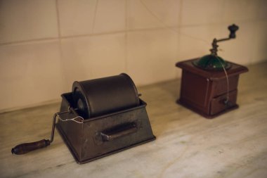 20. yüzyılın başlangıcından itibaren orta sınıf özgün vintage mutfak