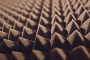 Ses Geçirmez kapsama alanı müzik stüdyo yakın çekim