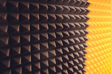 Ses Geçirmez kapsama alanı müzik stüdyo yakın çekim