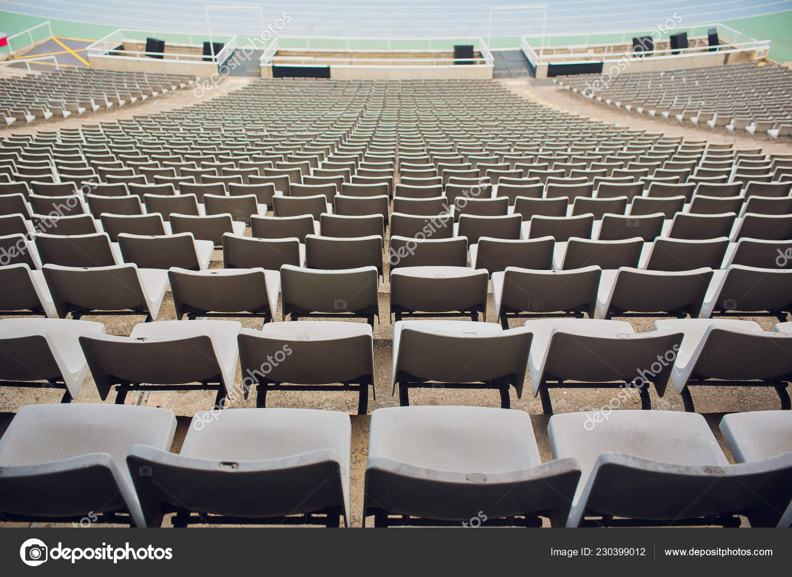 Barcelona Spain August 10 2018 View Of Bench Or Seat Or Chair