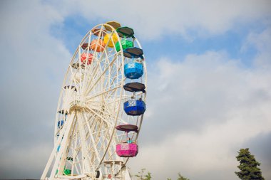 Barcelona, İspanya - 10 Ağustos 2018: Tapınak Tibidabo Barcelona, İspanya üzerinde İsa'nın kutsal kalbi.