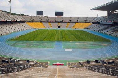 Tezgah veya koltuk veya sandalye futbol stadyumu teknik personel Direktörü.