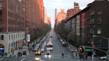 New york, New york, Usa. 2 Eylül 2016: New York'ta New York City yüksek hat gece.