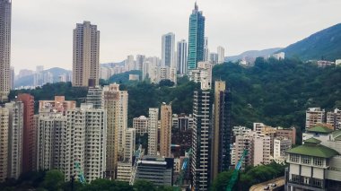 Singapore City, Singapore: Nisan 11,2017: yüksek binalar