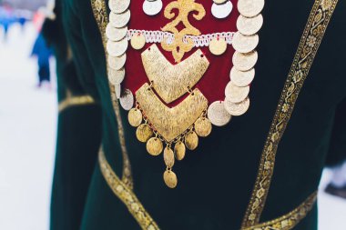 Ulusal kadın kılık, başkurt kızlar milletlerden Rusya üzerinde yaşayan.