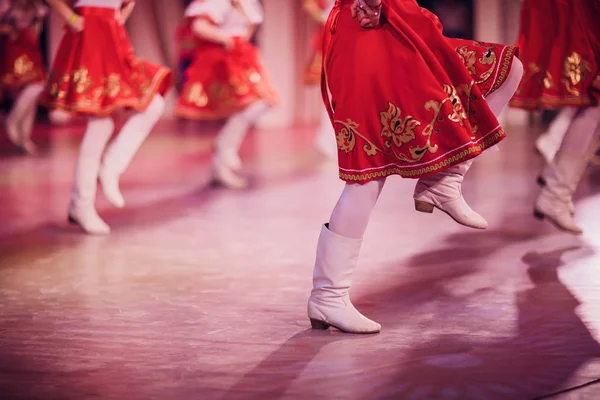 Benen van het dansen van de Volkspartij. — Stockfoto