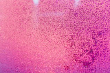 Kış kar taneleri desen cam, Tatil Mevsimlik arka plan rengi, neon ışıkları.