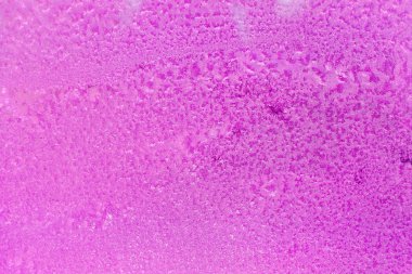 Kış kar taneleri desen cam, Tatil Mevsimlik arka plan rengi, neon ışıkları.