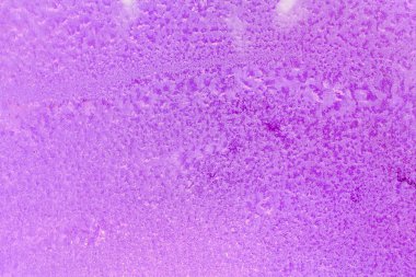 Kış kar taneleri desen cam, Tatil Mevsimlik arka plan rengi, neon ışıkları.