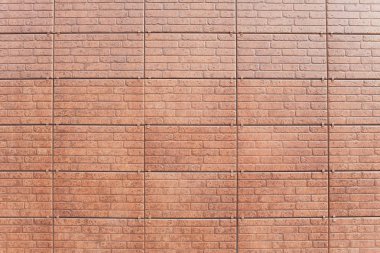 Pembe kare kiremit doku arka plan duvar arka plan.