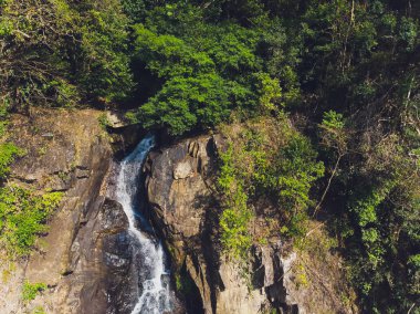Tam Nang Şelalesi, Sri Phang-Nga Milli Parkı, Takuapa Bölgesi, Phang-Nga, Tayland.